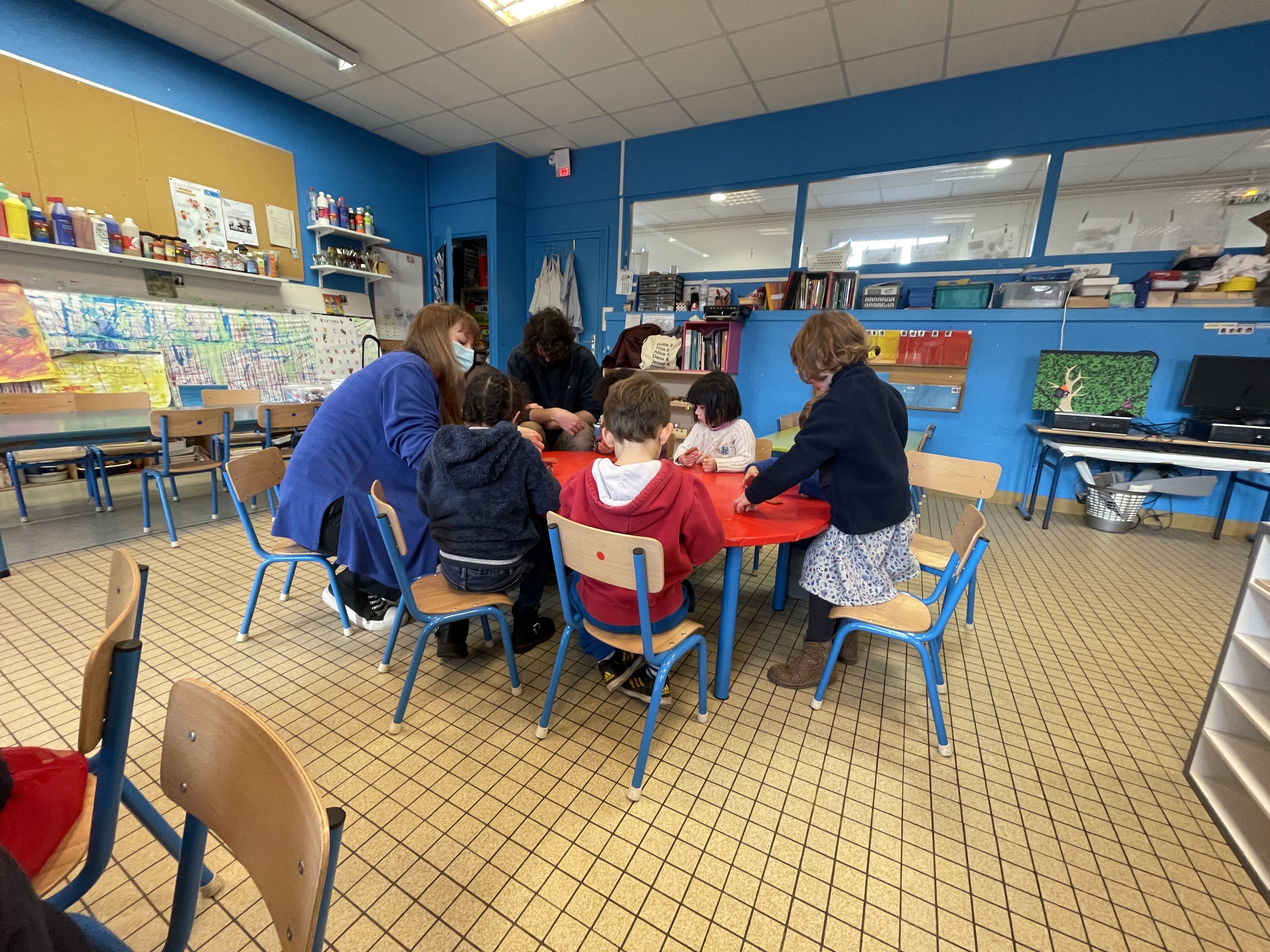 P'tit spectateur et cie Ateliers en écoles