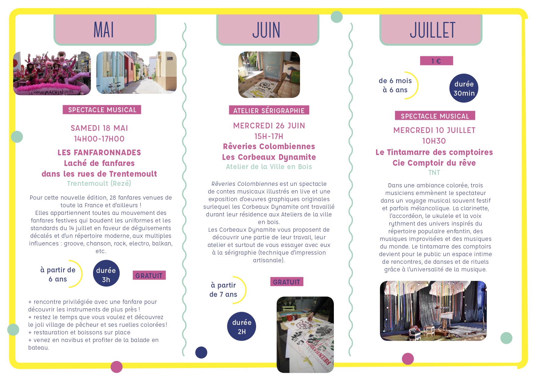 P'tit spectateur et cie Programme 2018-2019