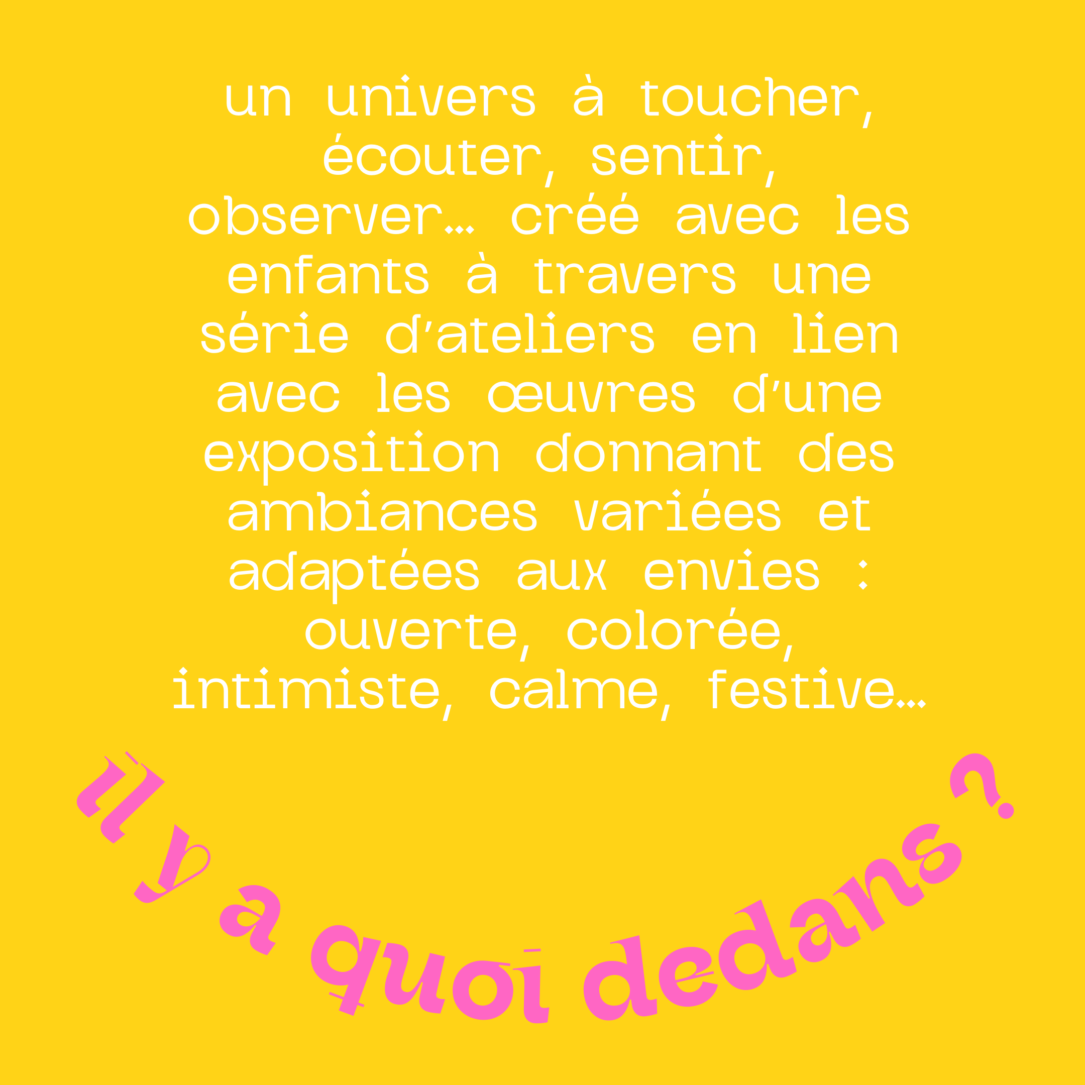 P'tit spectateur et cie Cabanes sensorielles