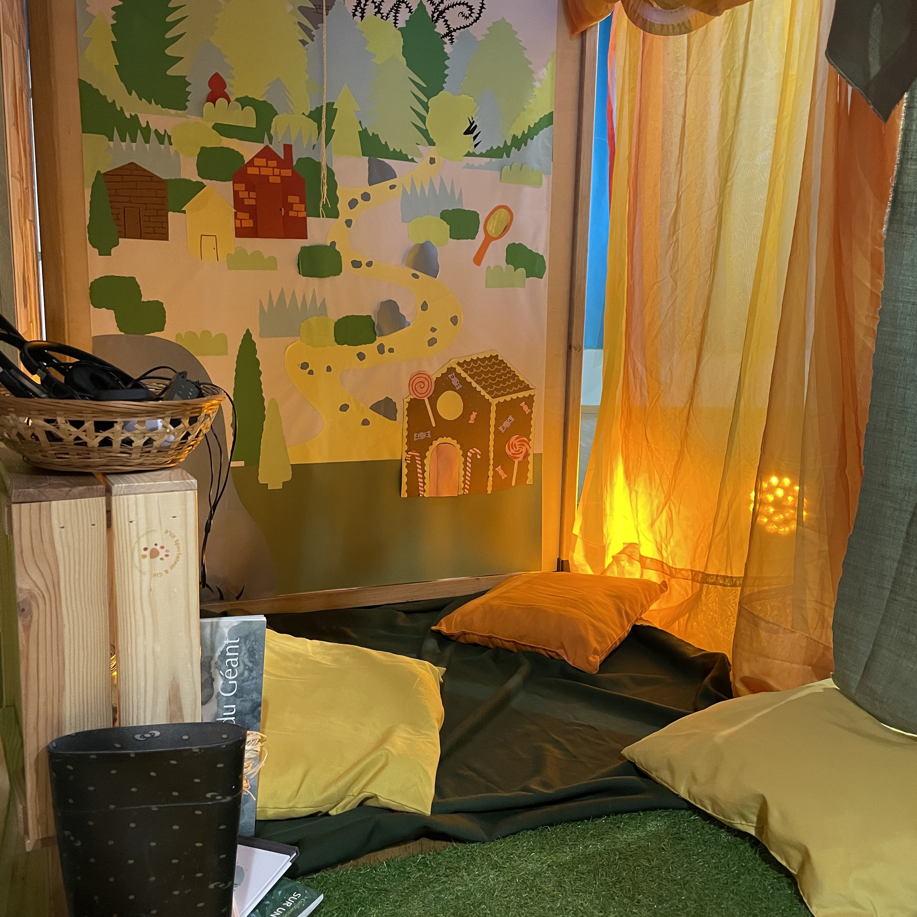 P'tit spectateur et cie Cabanes sensorielles
