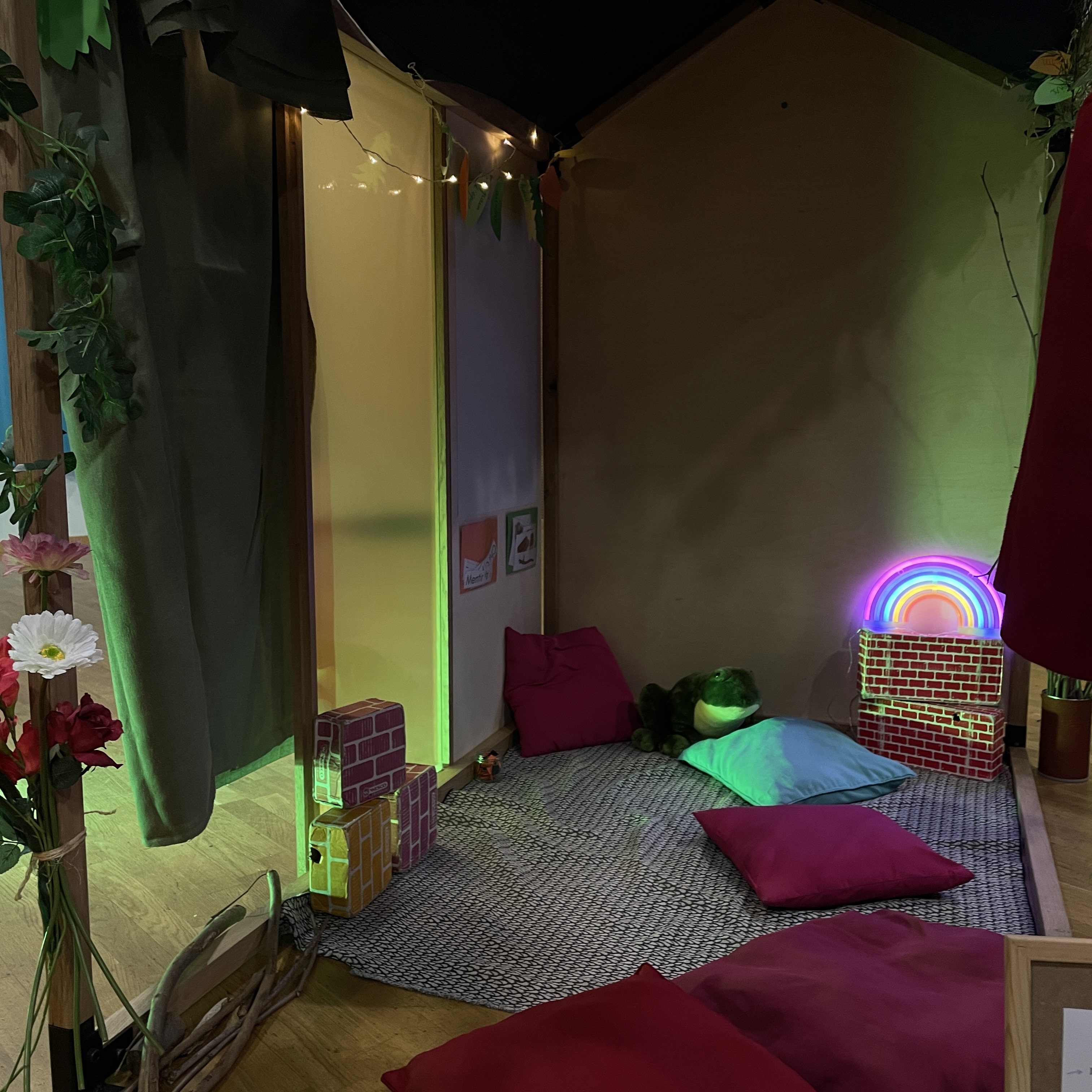 P'tit spectateur et cie Cabanes sensorielles